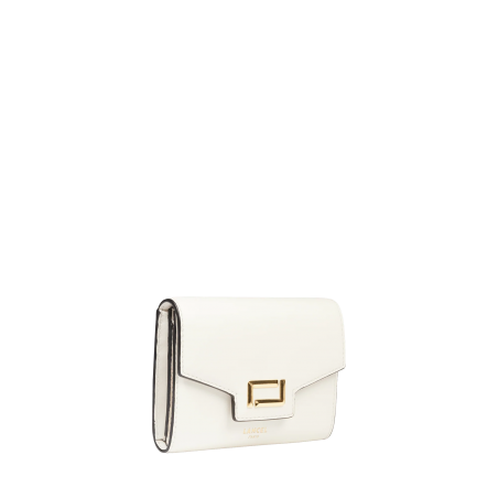Portefeuille rectangulaire compact rabat Angèle Neige