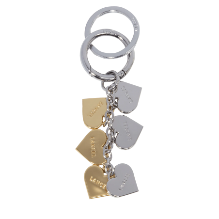 PORTE-CLES MULTI CŒURS CHARMS DE LANCEL