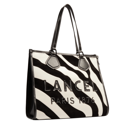 SAC CABAS ZIPPE L LANCEL TOTE