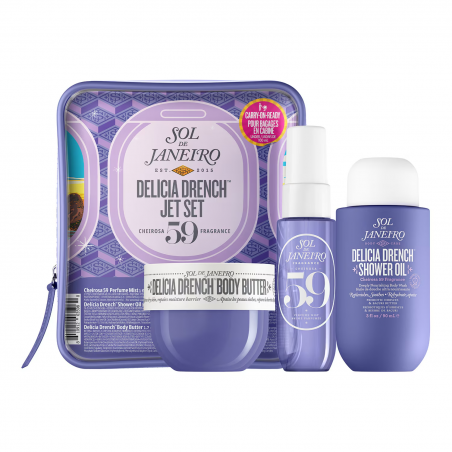 Delicia Drench™ Jet Set - Kit corporel