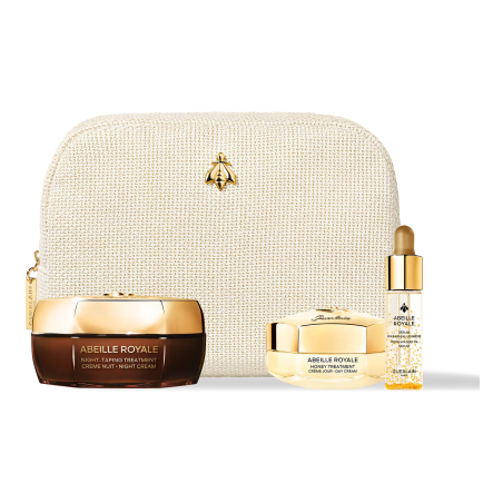 Coffret Abeille Royale Programme Anti-âge La Crème Nuit Honey Treatment