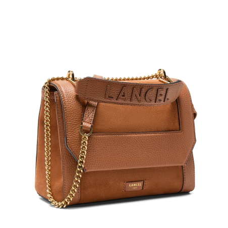 NINON DE LANCEL SAC RABAT M — CAMEL