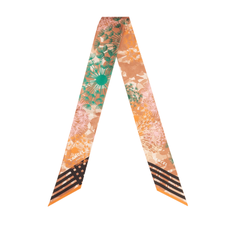 MOTIF QUADRI FEUX D'ARTIFICE BANDEAU — MULTICO ORANGE