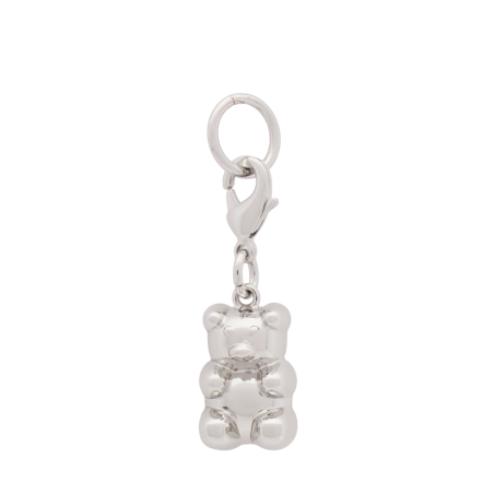 CHARMS DE LANCEL CHARM OURSON — NICKEL BRILL