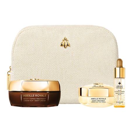 Coffret Abeille Royale Programme Anti-âge La Crème Nuit Honey Treatment