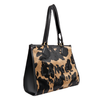 JOUR DE LANCEL SAC CABAS ZIPPÉ L — MULTICO NOIR
