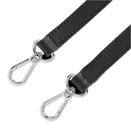 MISTRAL ROLLABLE DE LANCEL BANDOULIÈRE AJUSTABLE & AMOVIBLE — NOIR