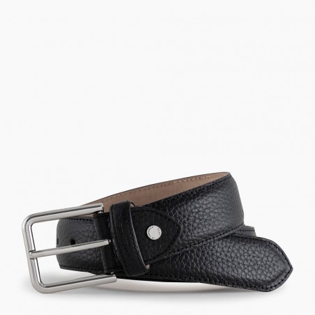 CEINTURE HOMME AVEC BOUCLE CARRÉE CHARLES