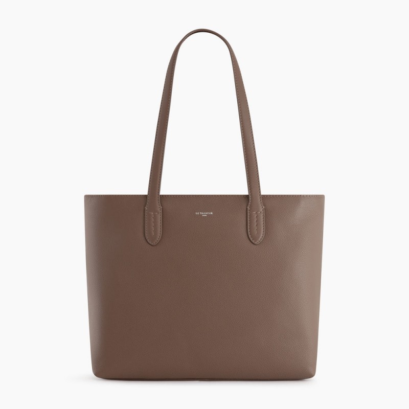 SAC CABAS SOPHIE EN CUIR GRAINE