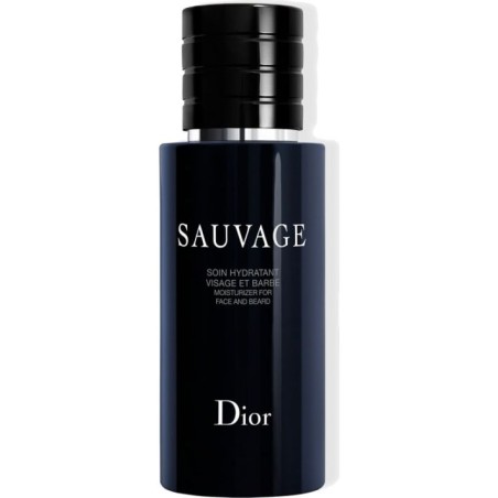 Sauvage Soin Hydratant Visage Et Barbe Parfumé