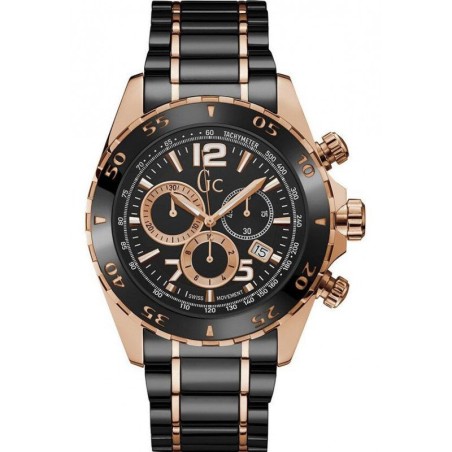 Montre Guess Collection Sport Racer en Céramique Noir