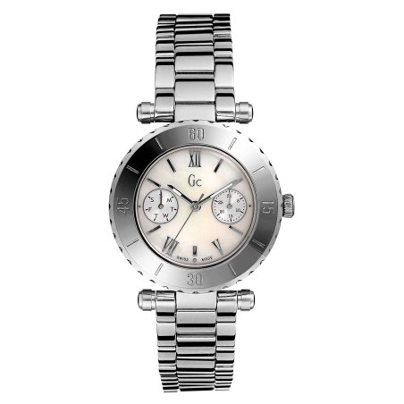 Montre Femme GC en Métal Blanc