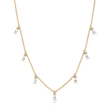 COLLIER PRINCESS BAGUETTE