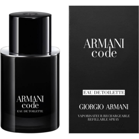 Armani Code Eau De Toilette Rechargeable