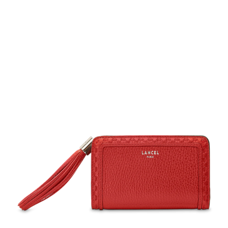 PORTEFEUILLE RECTANGULAIRE COMPACT ZIPPÉ PREMIER FLIRT DE LANCEL